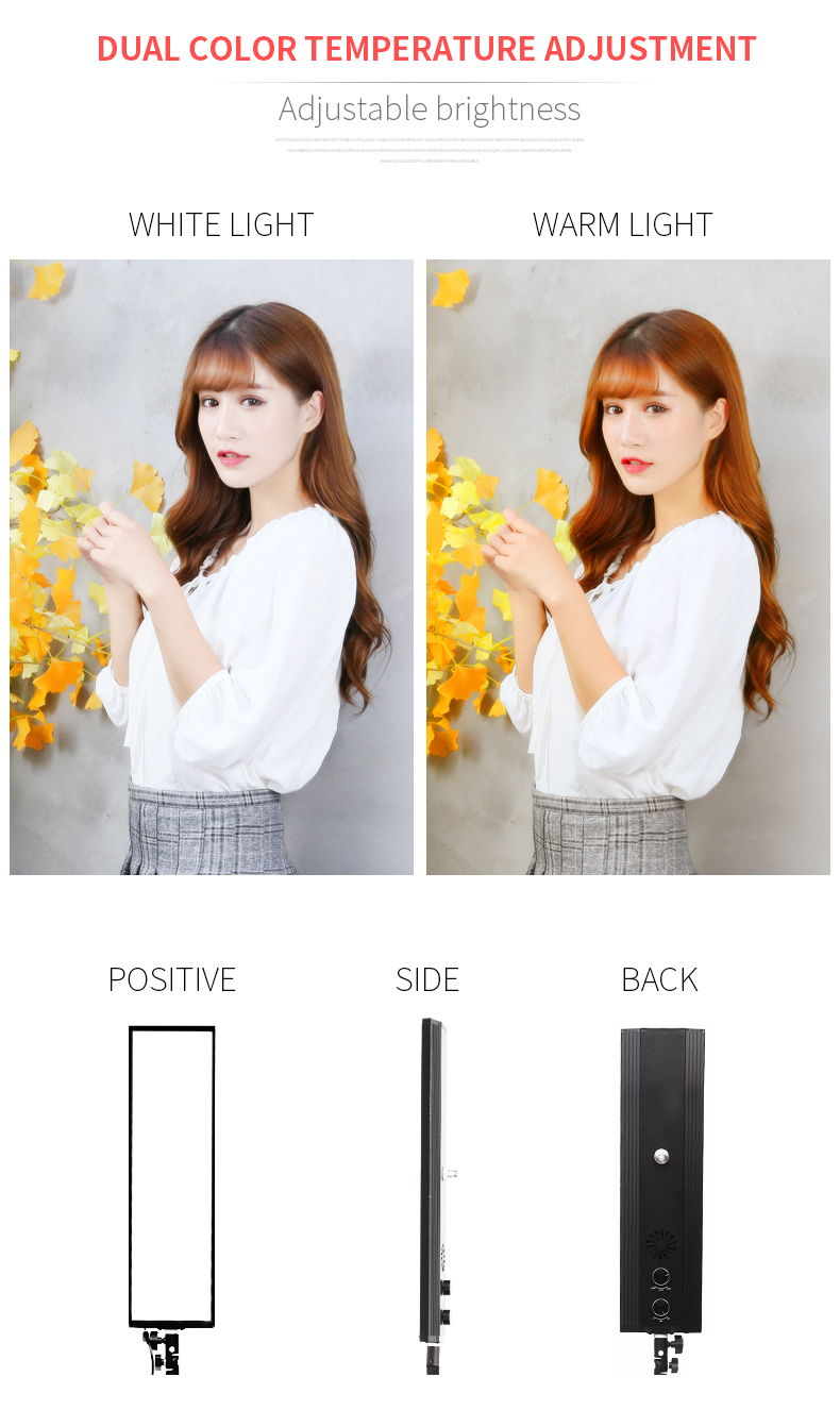 Photography Lighting Board - 40CM 72W 3200K-5500K 사진 스튜디오 조광