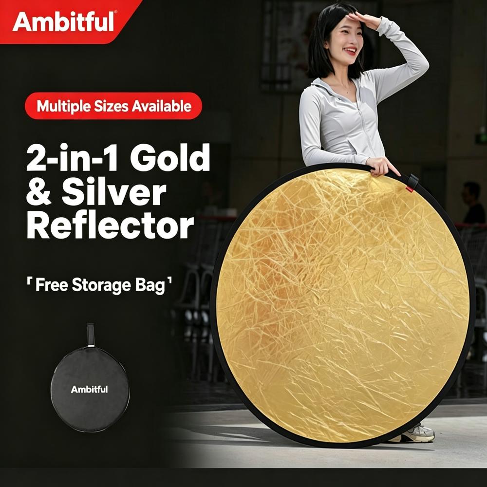 Reflector Disc Silver - 앰비트풀 2in1 30/60/80/110cm 멀티 디스크 디퓨저