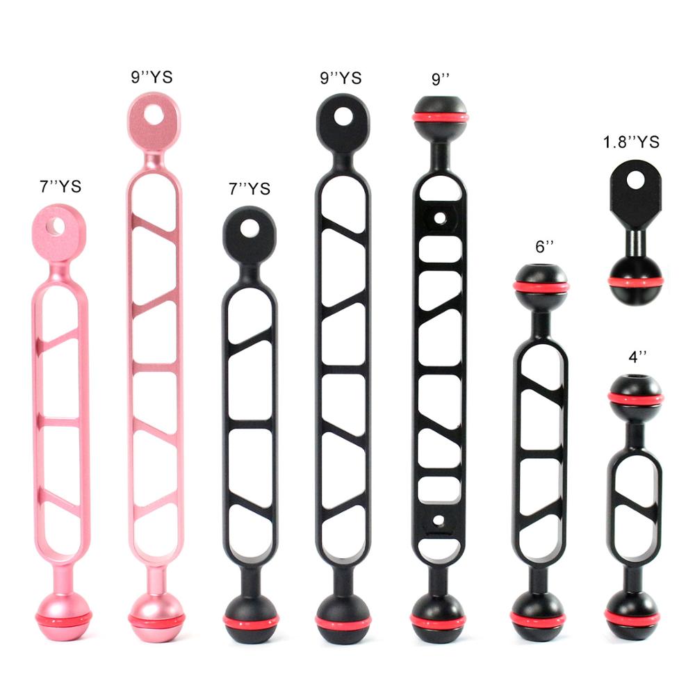 Macro Photography Lighting Kit - Nitescuba 다이빙 알루미늄 볼 어댑터 Ys