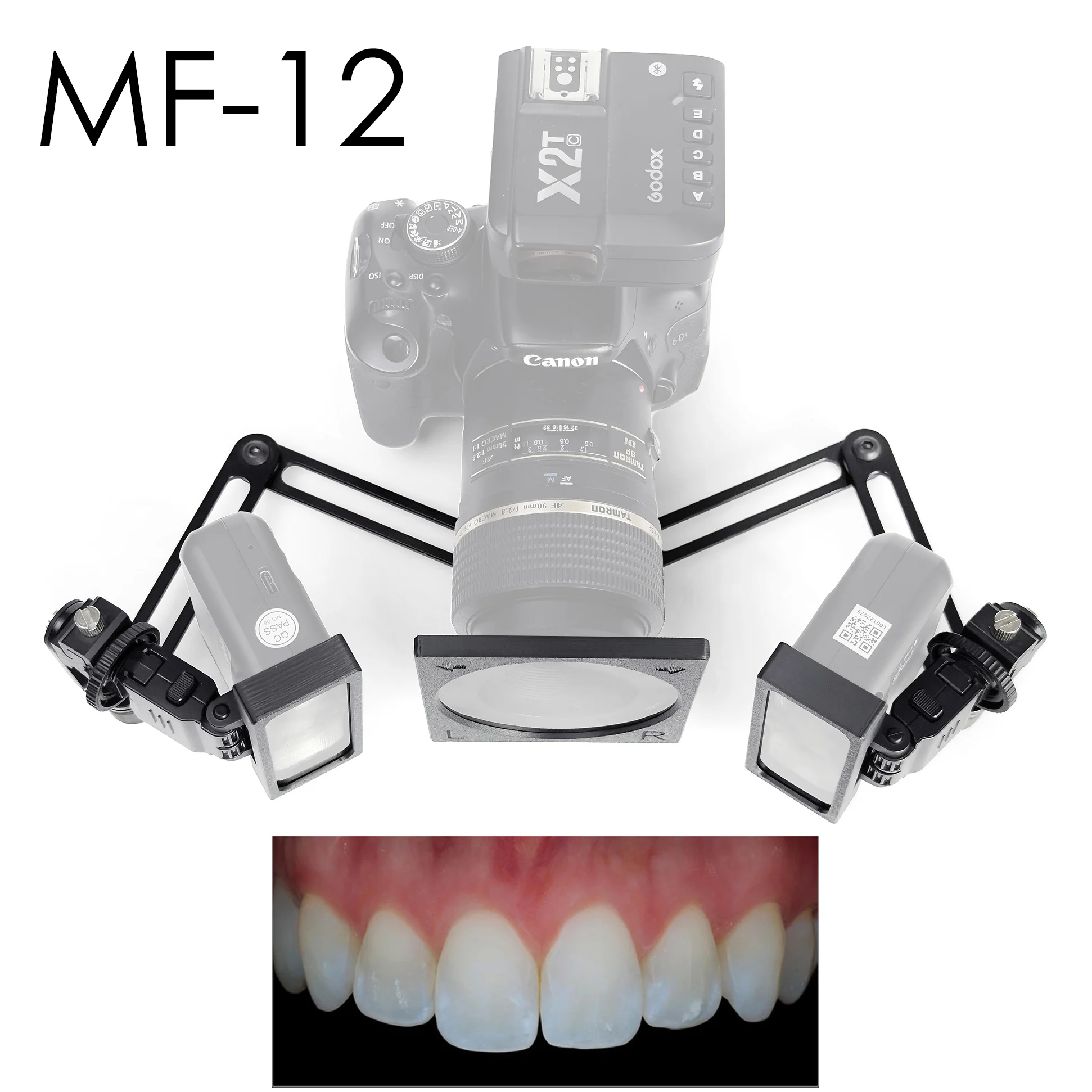 Photography Lighting Kit Godox - 갓옥스 MF12 카메라용 플래시 필터 세트