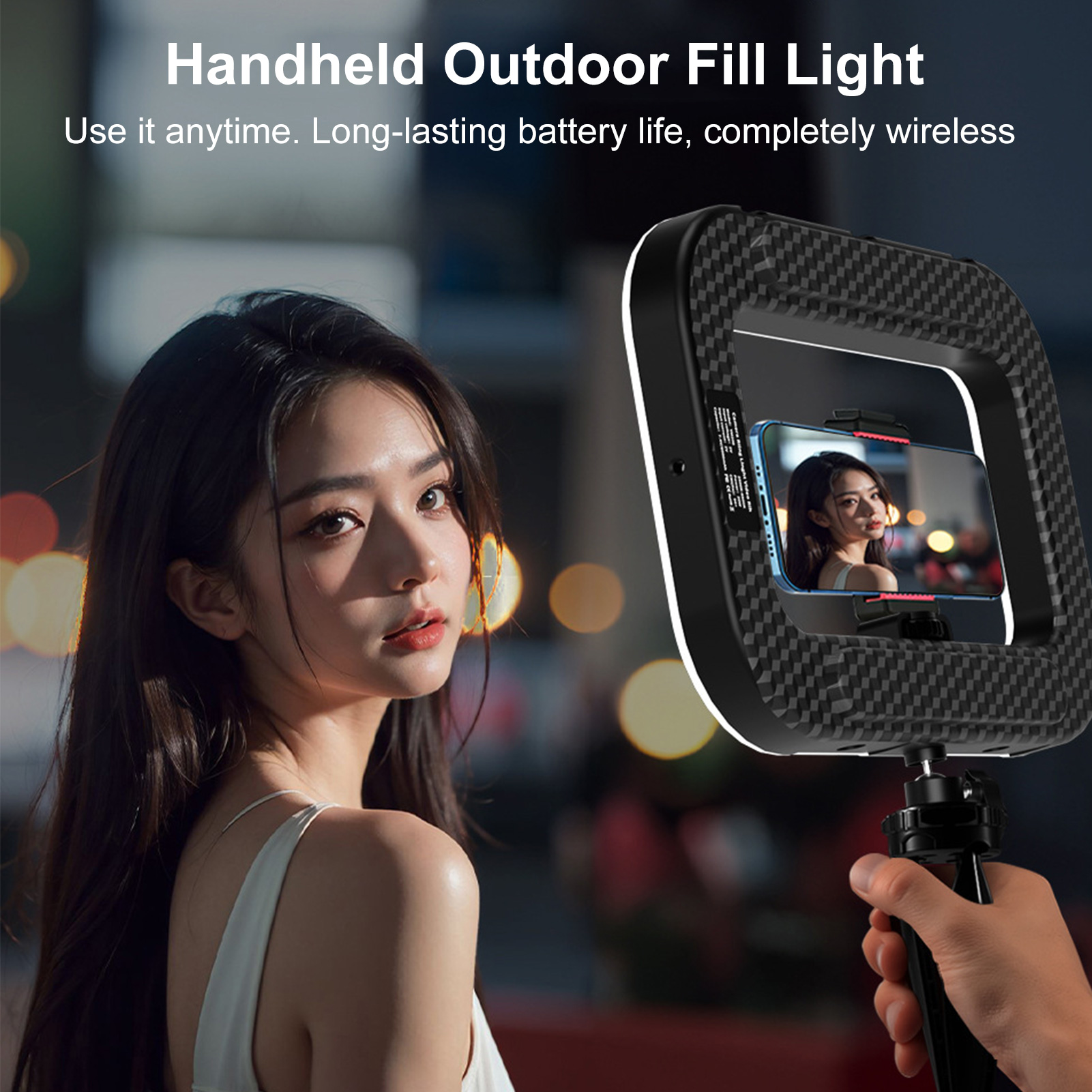 충전식 휴대폰 라이트 핸드헬드 폰 스태빌라이저, 비디오 - Photography Lighting Handheld 리뷰 및 가격