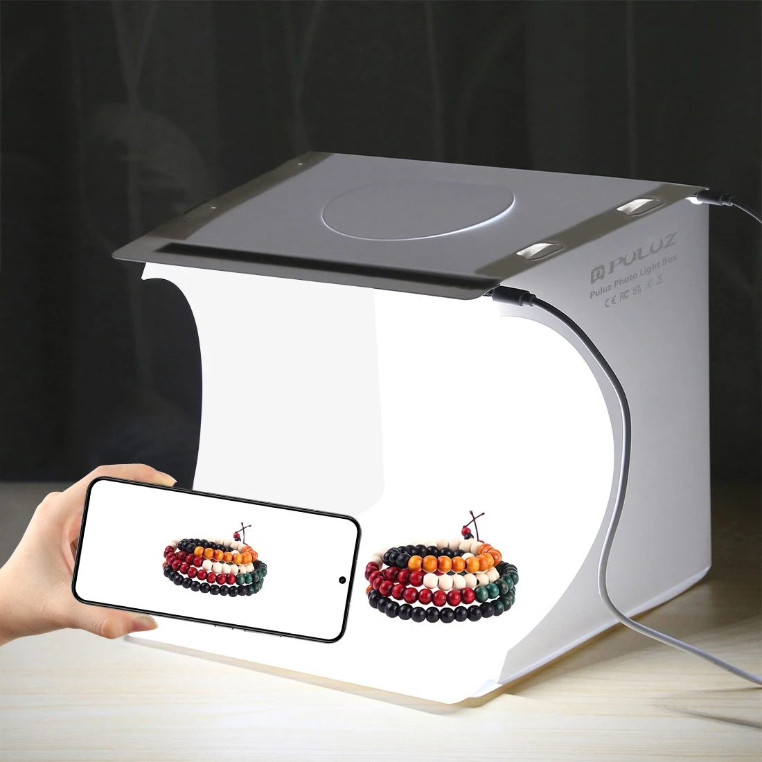 PULUZ 20cm 미니 2 LED 패널 접이식 휴대용 - Photography Lighting Board 리뷰 및 가격