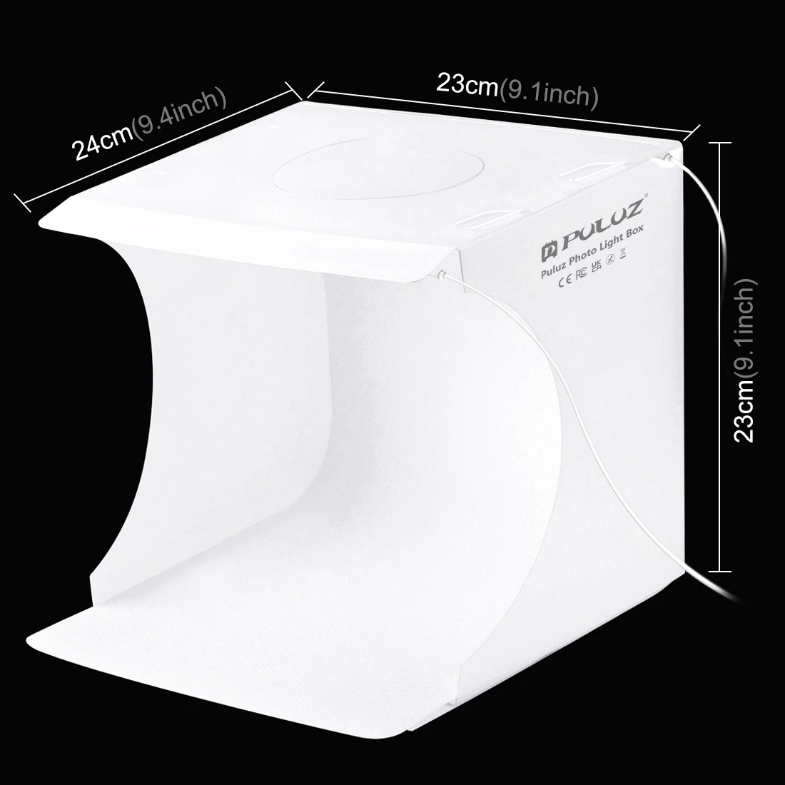 PULUZ 20cm 미니 2 LED 패널 접이식 휴대용 - Photography Lighting Board 리뷰 및 가격
