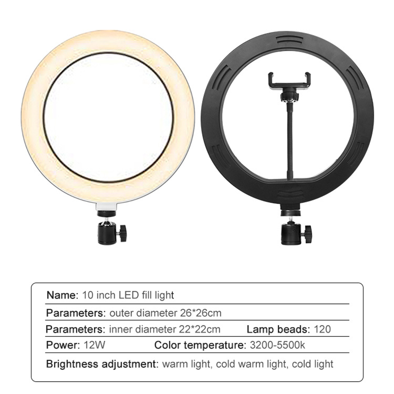 유튜브 촬영 브이로그 셀카 원형 포토 링 라이트, LE - Photography Lighting For Products 리뷰 및 가격