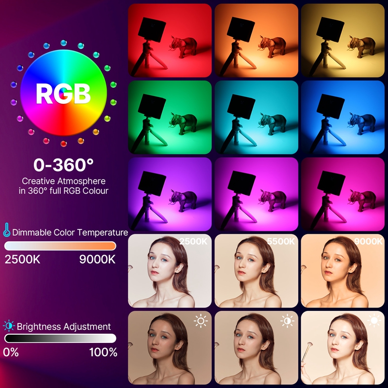 Ulanzi LT002 7 인치 포켓 LED 비디오 라 - Photography Lighting Board 리뷰 및 가격