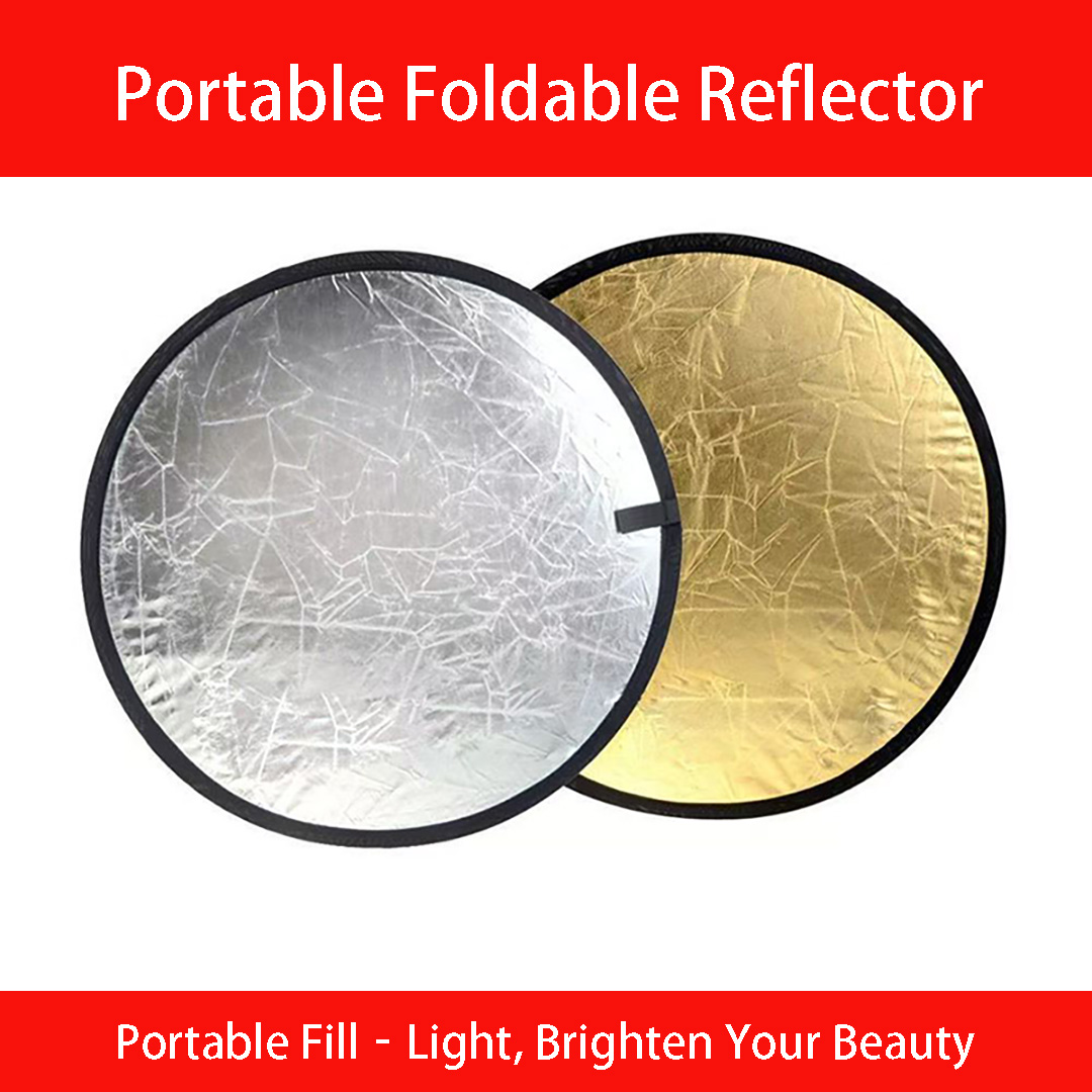 30, 60cm 원형 양면 실버 화이트 반사판 접이식  - Reflector Disc Silver 리뷰 및 가격