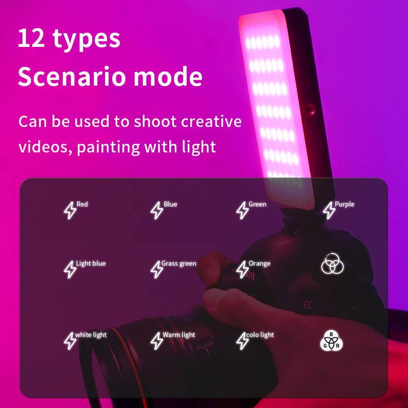 RGB 비디오 라이트 휴대용 LED 카메라 라이트 패널 - Photography Lighting Board 리뷰 및 가격