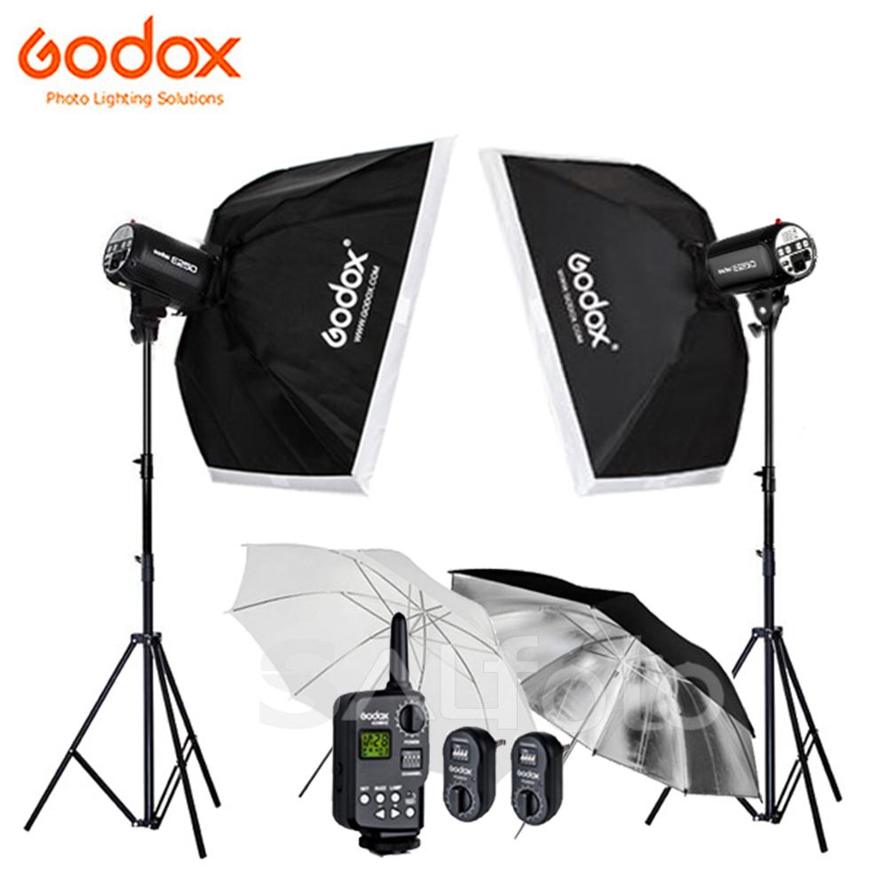 Godox 2x E300 300Ws / E250 250 - Photography Lighting Kit Godox 리뷰 및 가격