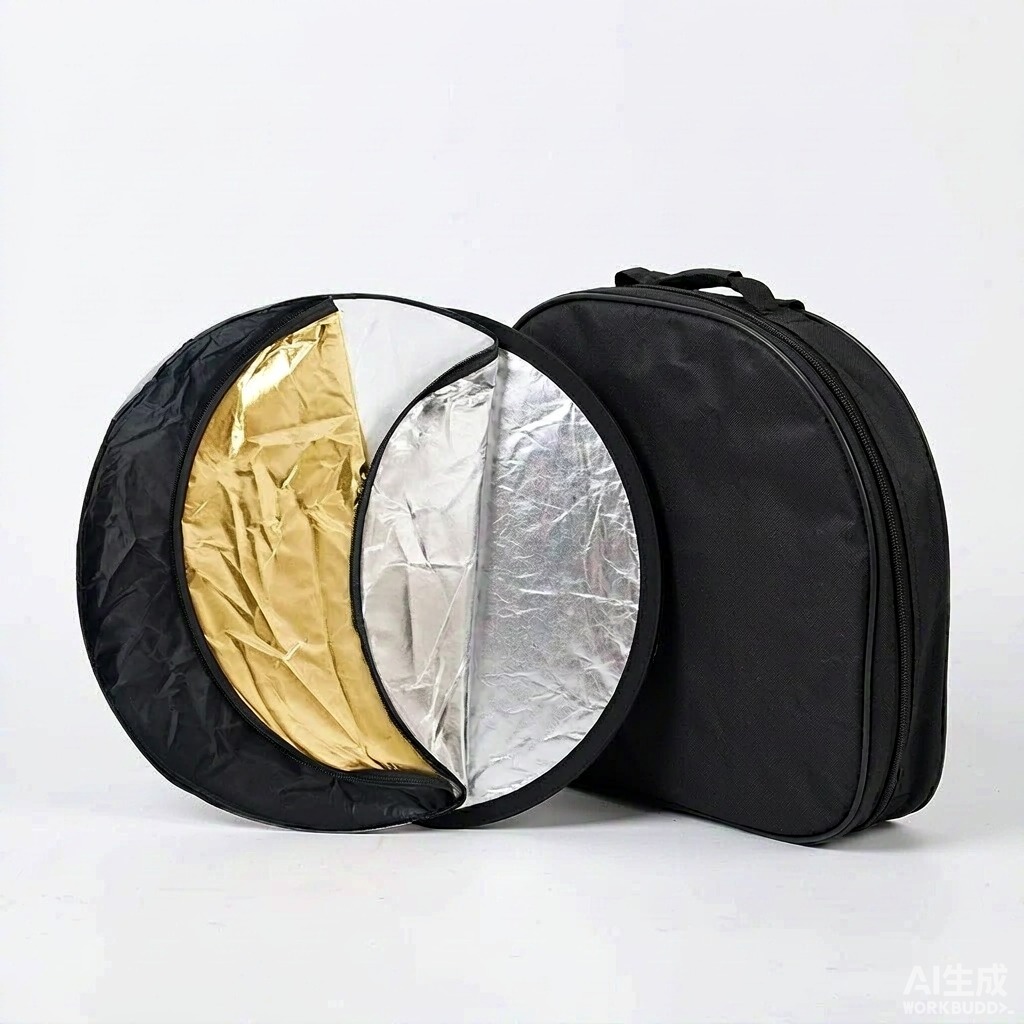 접이식 5-in-1 조명 반사판, 60cm, 사진 촬영 - Reflector Disc Silver 리뷰 및 가격