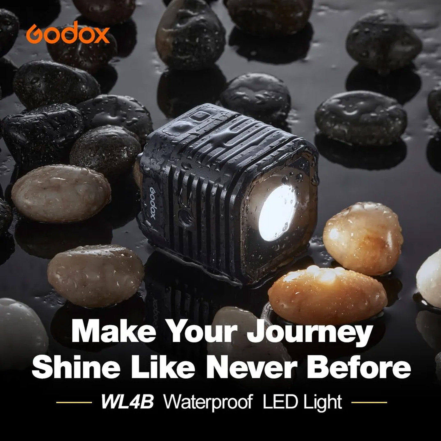 Godox WL4B 방수 LED 조명 5600K CRI - Photography Lighting App 리뷰 및 가격