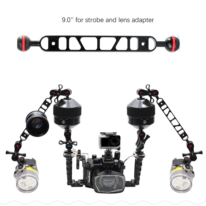 Nitescuba 다이빙 알루미늄 볼 어댑터 Ys 마운 - Macro Photography Lighting Kit 리뷰 및 가격