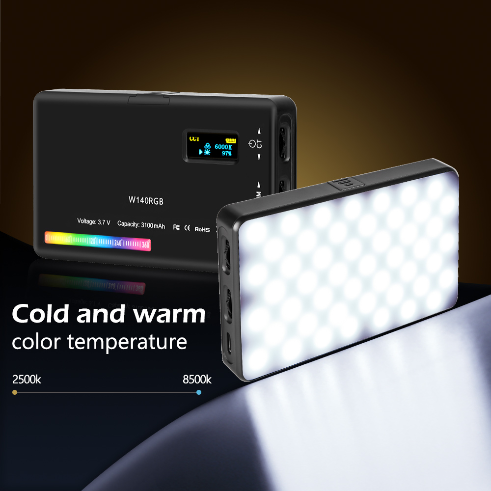 SH W140 LED RGB 비디오 조명, 풀 컬러 2 - Photography Lighting Board 리뷰 및 가격