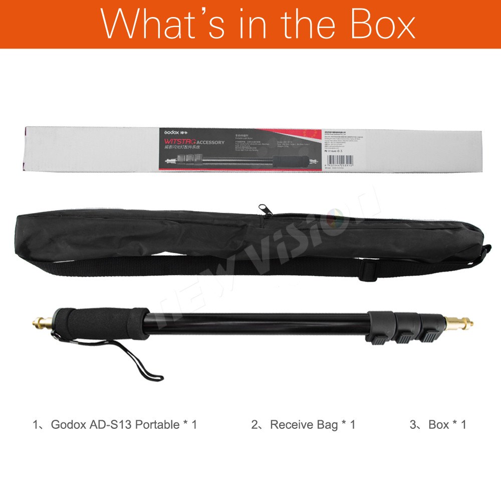 Godox 라이트 붐 폴 스틱 AD-S13 55-160 - Photography Lighting Kit Godox 리뷰 및 가격