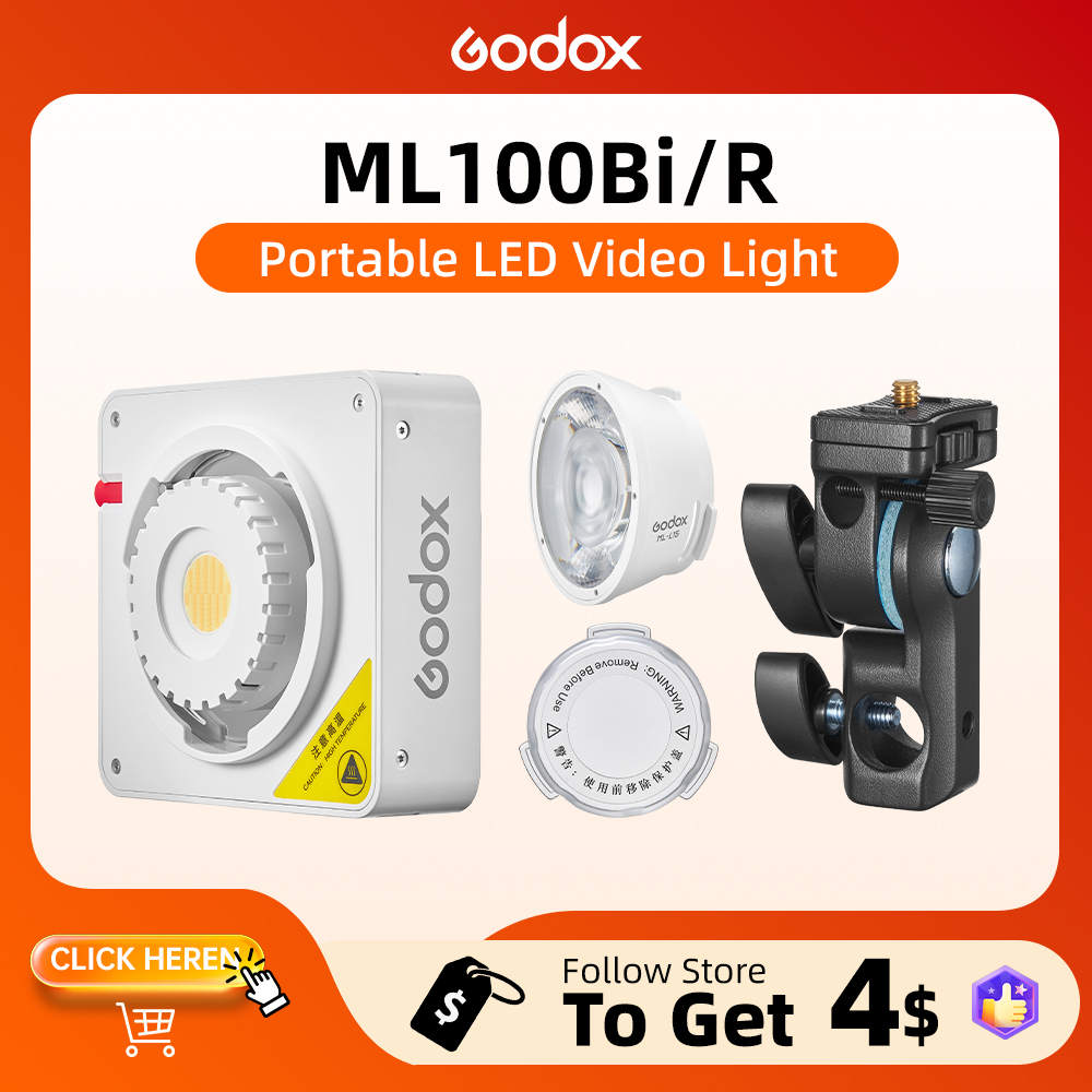 Godox ML100BI 풀 컬러 LED 비디오 조명  - Photography Lighting App 리뷰 및 가격