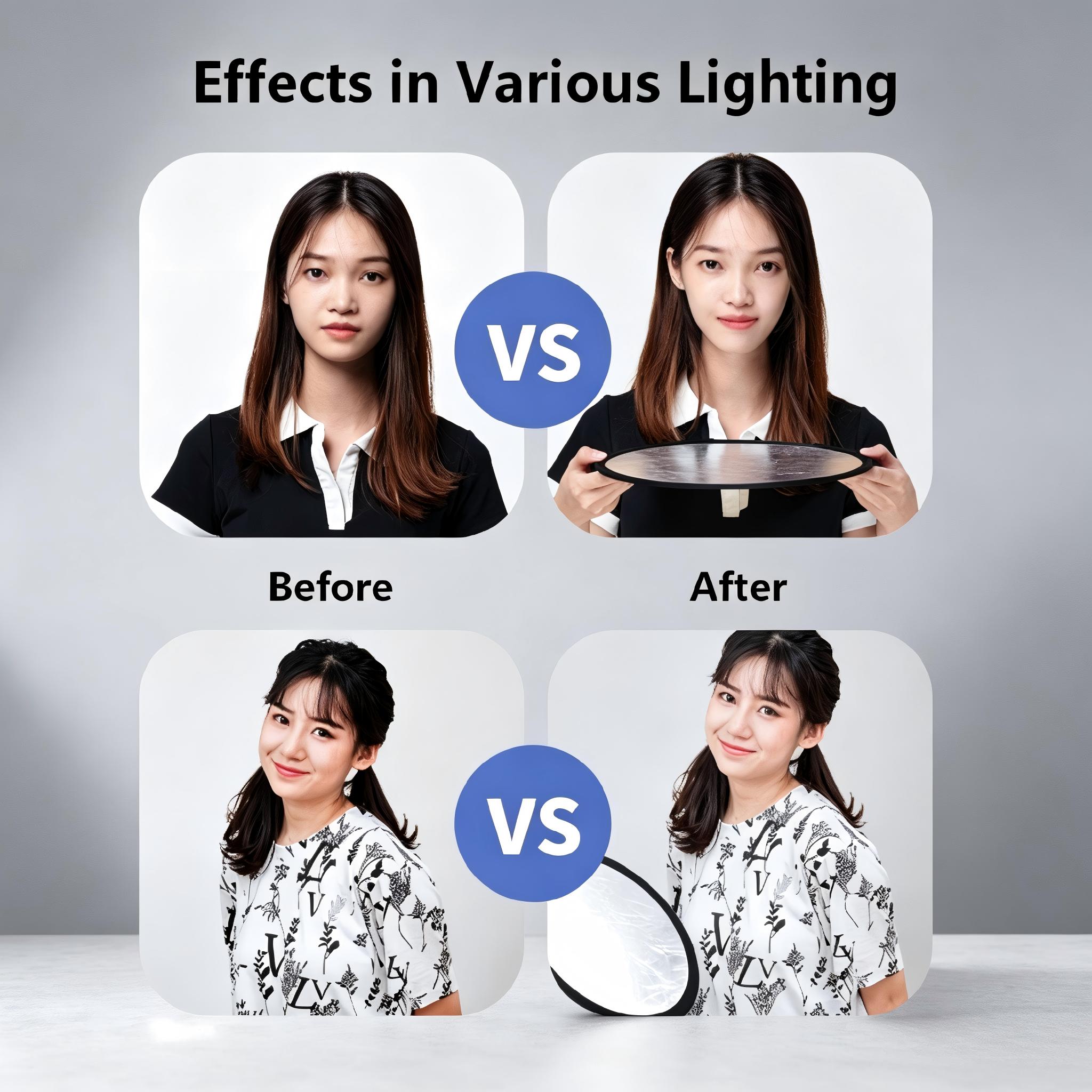 사진용 반사판 2 in 1 조명 반사판 접이식 휴대용  - Photography Lighting Board 리뷰 및 가격