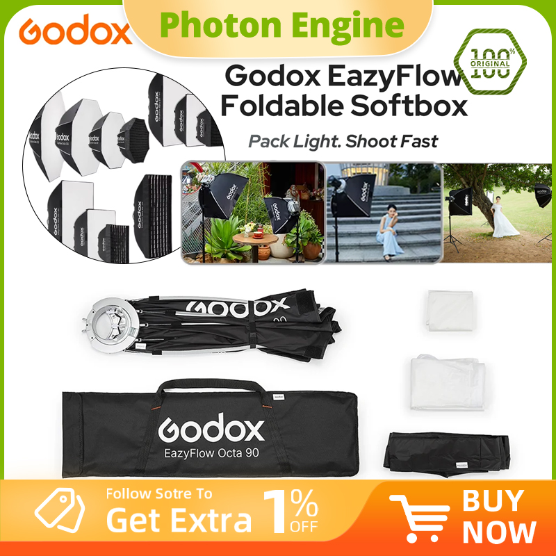 Godox EazyFlow 시리즈 접이식 소프트박스,  - Photography Lighting Handheld 리뷰 및 가격