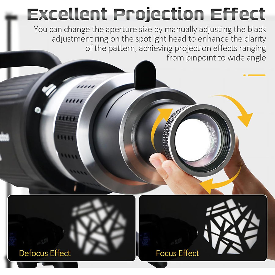Bowens Mount Spotlight 원추형 광학  - Photography Lighting Kit Godox 리뷰 및 가격